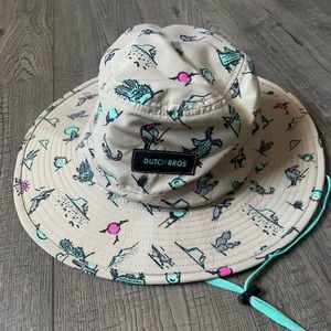 Dutch Bros bucket sun hat